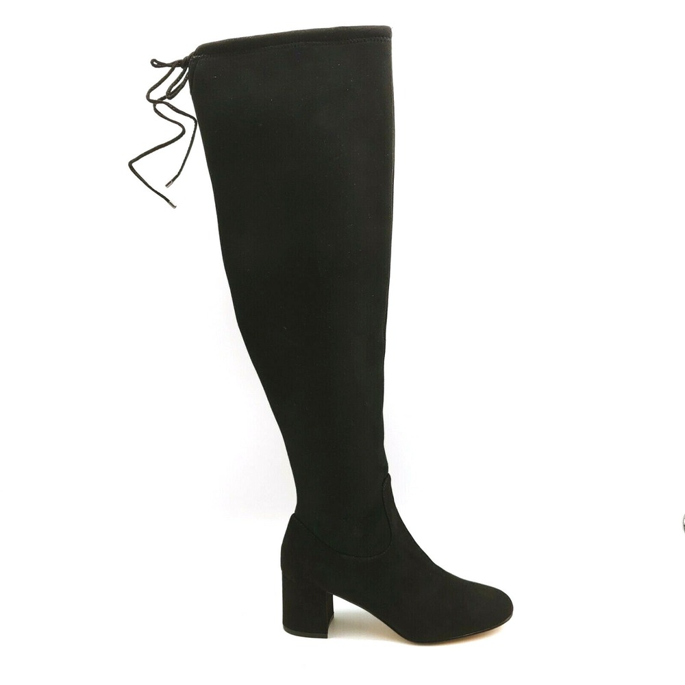 GILI Shoes Womens Baylie Black 6.5 Over the Knee Boots Chic Dressy A296473‎
